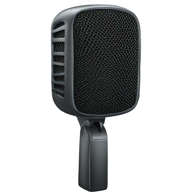 microfone emoji