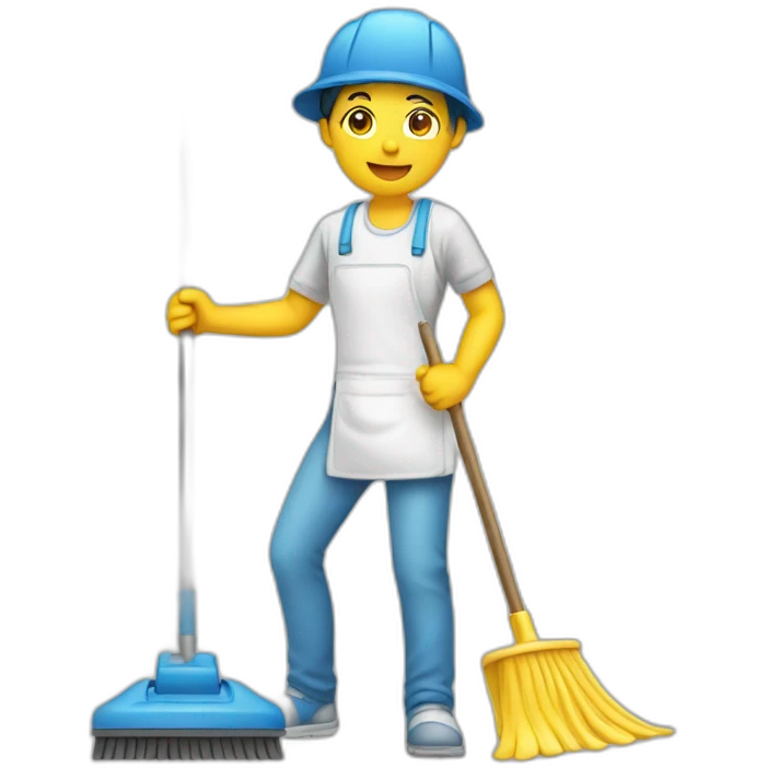 Cleaning  emoji