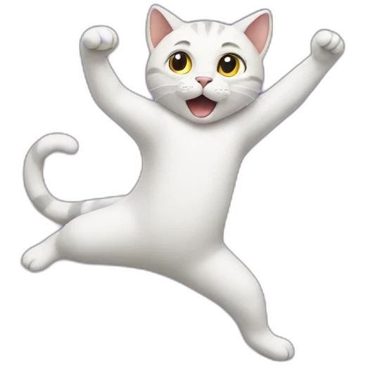 Cat qui dance emoji