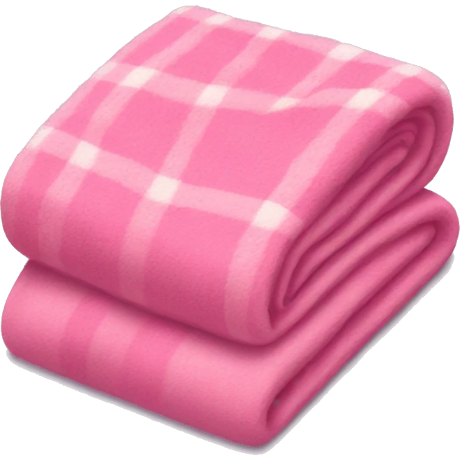 Pink blanket emoji