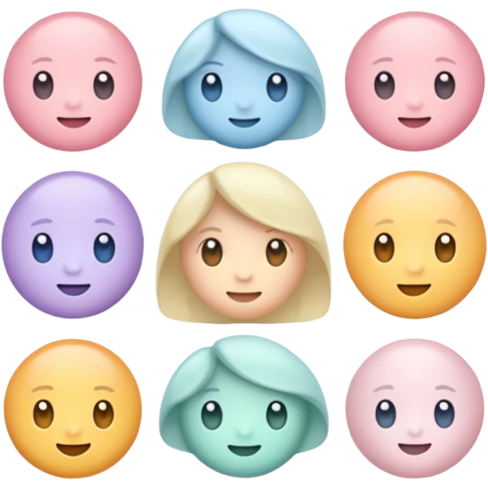 pastel emoji