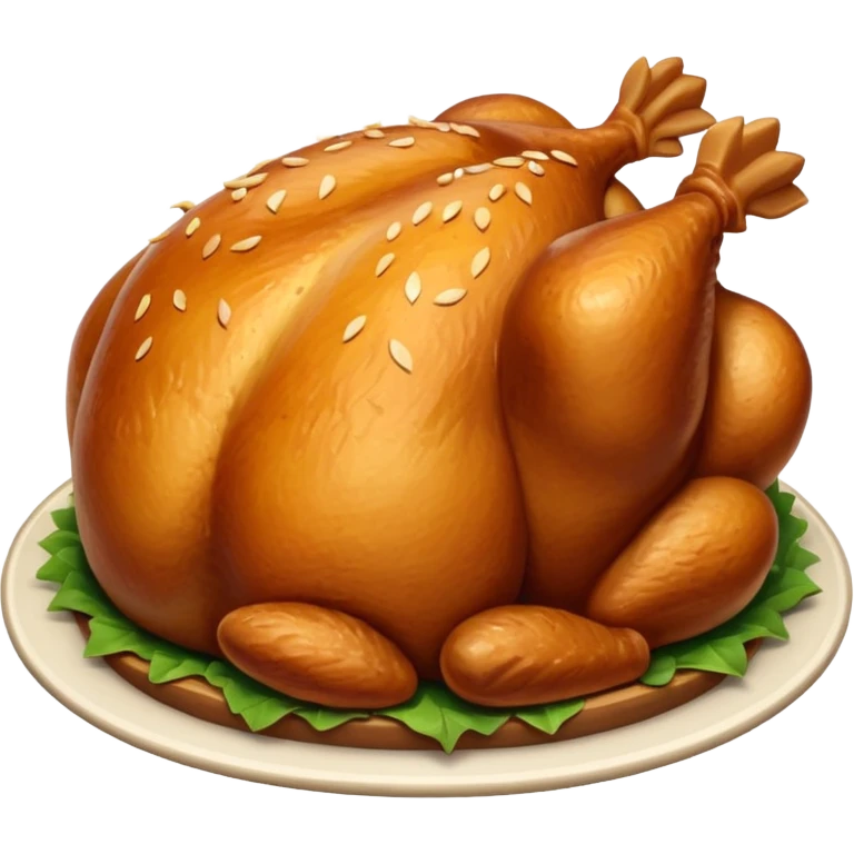 round chicken rost emoji