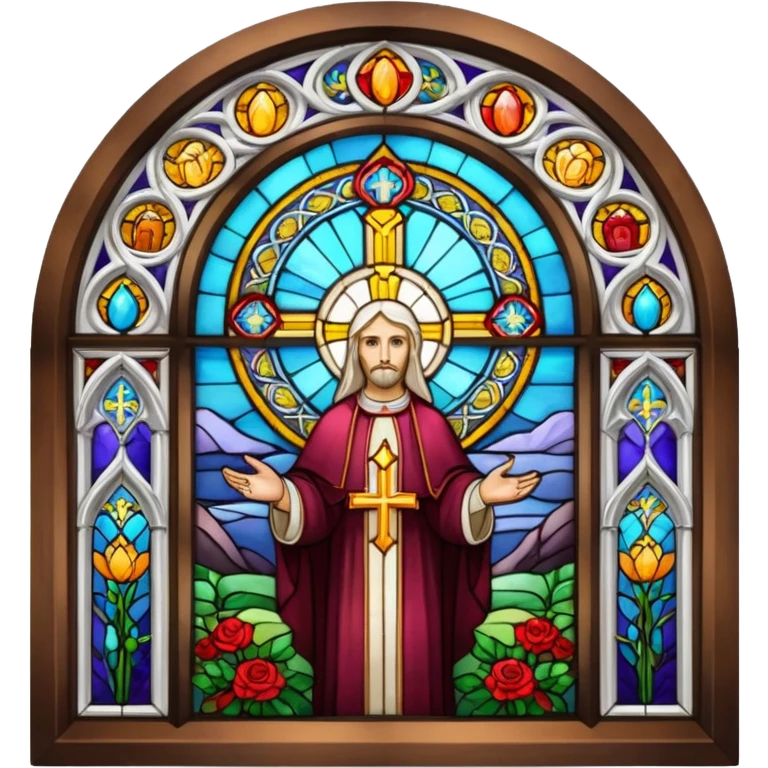 Catholic church window emoji
