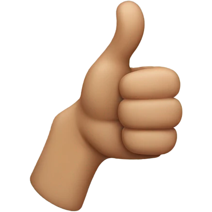 Augy thumbs up emoji