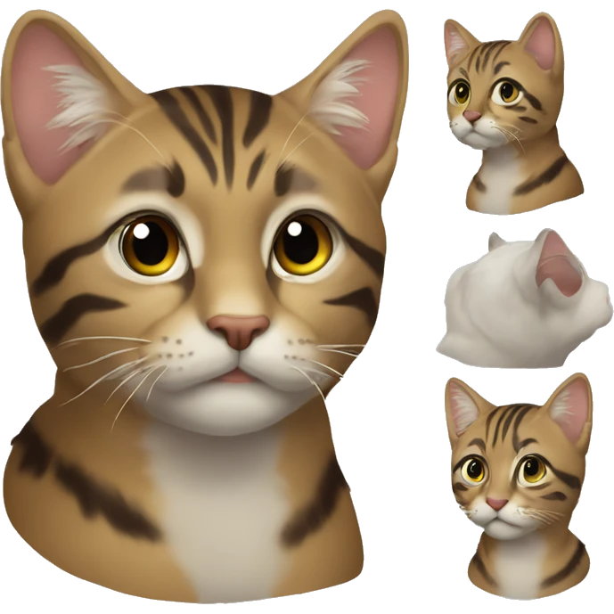 Черный кот emoji