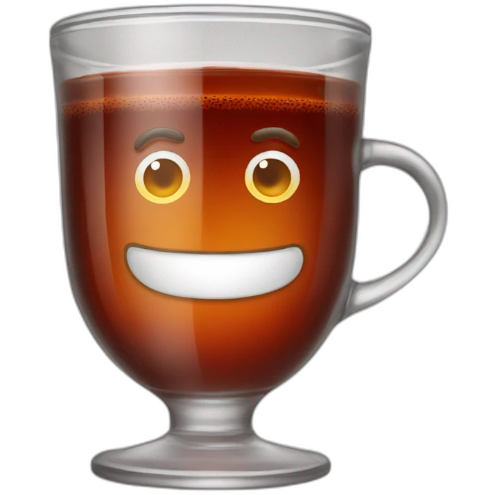 Turkish tea glass emoji