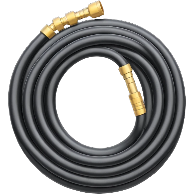 A Hose – coiled water hose emoji