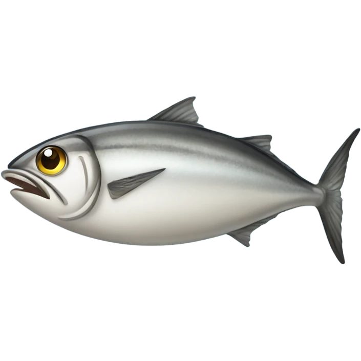 Grumpy sardine emoji