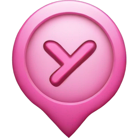 Pink Checkmark emoji