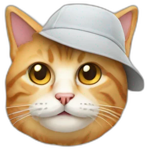 cat hat emoji