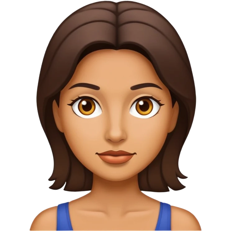 Naked Latina  emoji
