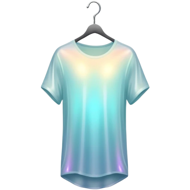 Ethereal floating orb with soft glow and minimal clothing hanger silhouette inside, masculine style energy, light waves radiating emoji