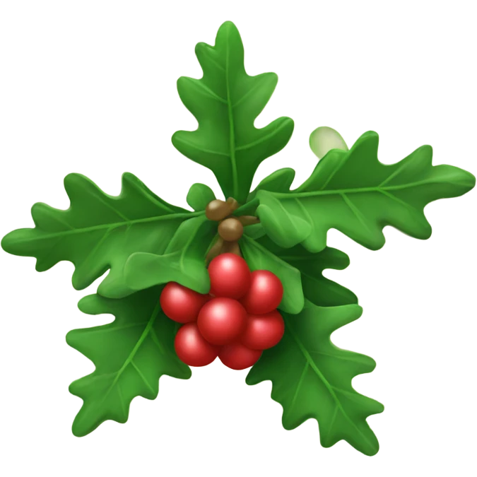 Mistletoe emoji