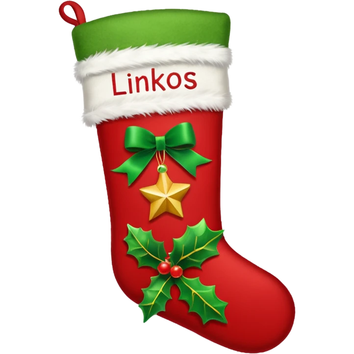 По центру написано слово "LINKOS" та щось новорічне
розмір 512х512 пікселів формат PNG emoji