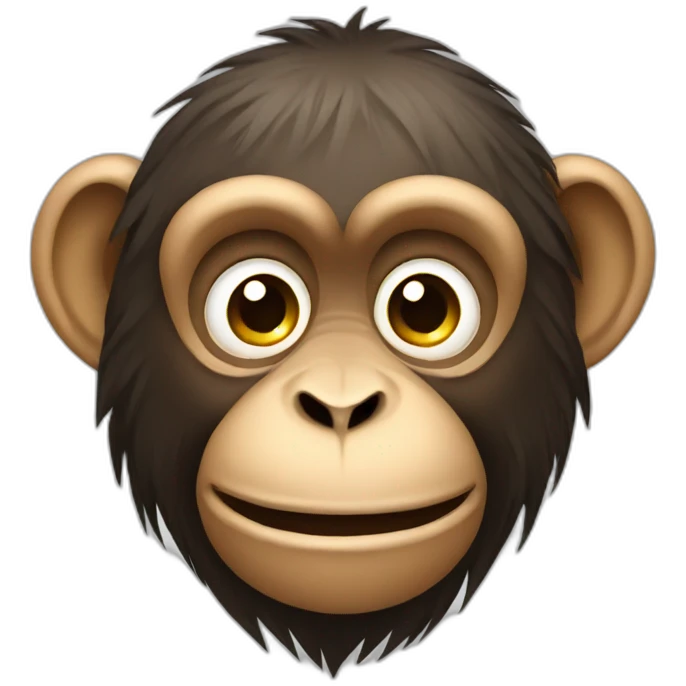 monkey graphic designing emoji