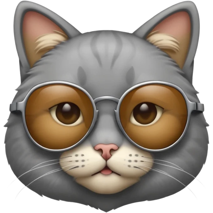 Cat wearing sunglasses emoji
