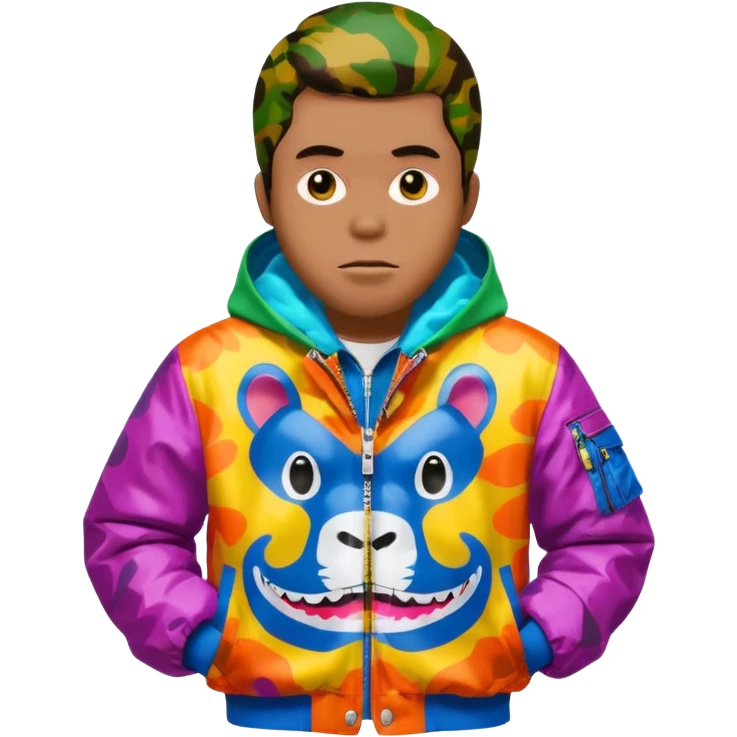 A bathing ape  emoji