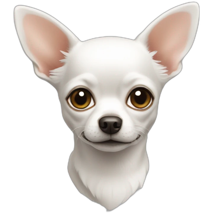 Chihuahuas blanc emoji