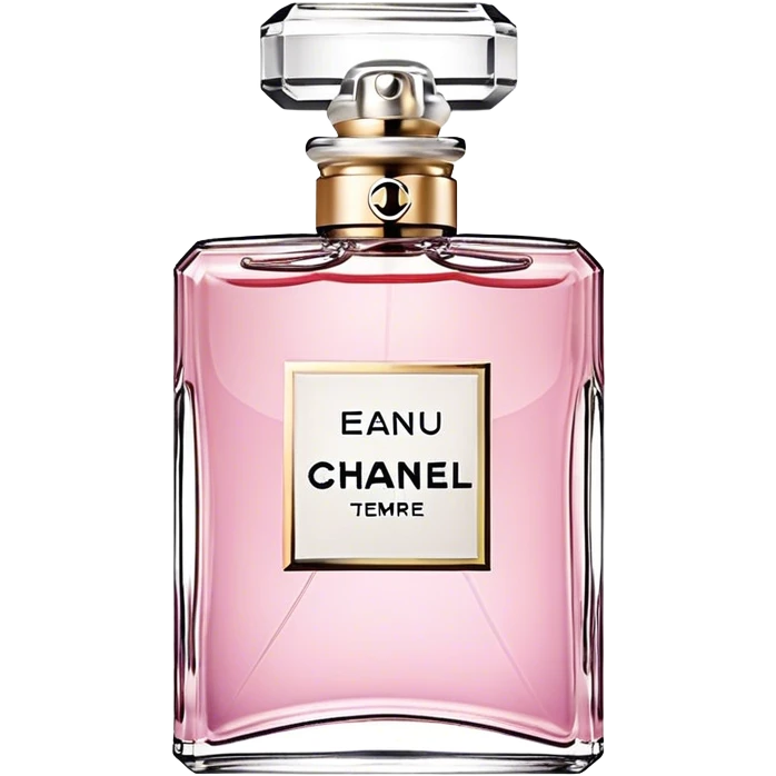 Chanel eau tendre round emoji