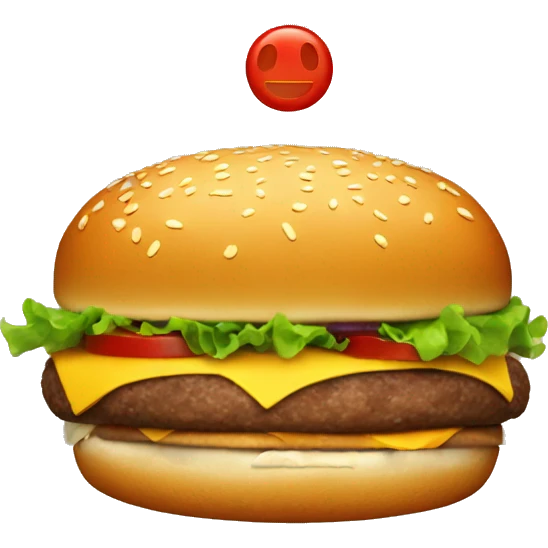 Burger emoji
