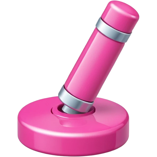 pink push pin  emoji