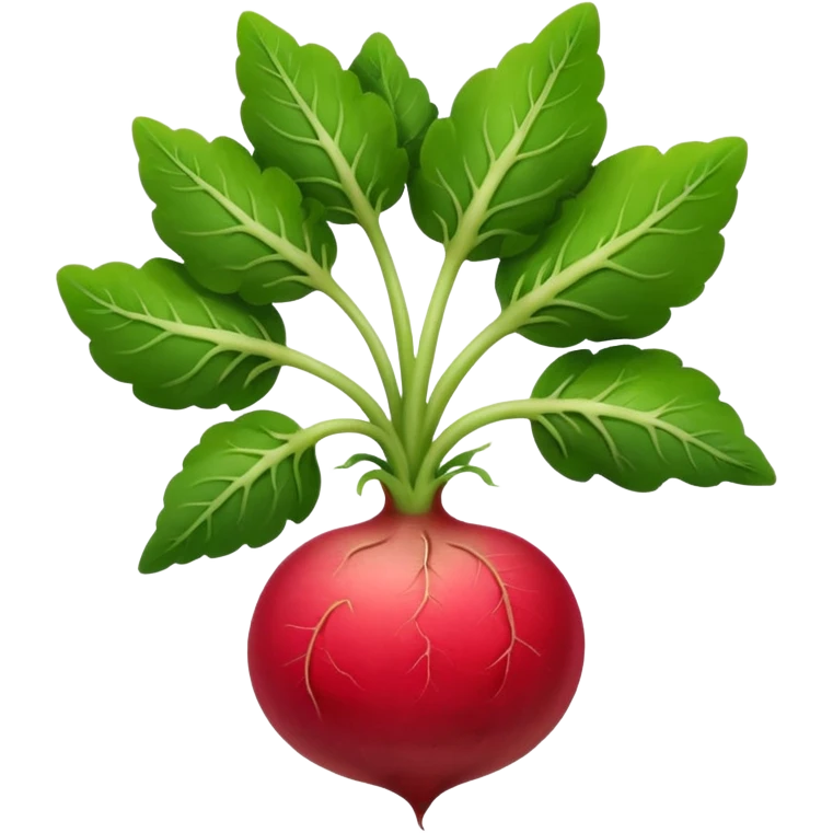 radish plant emoji
