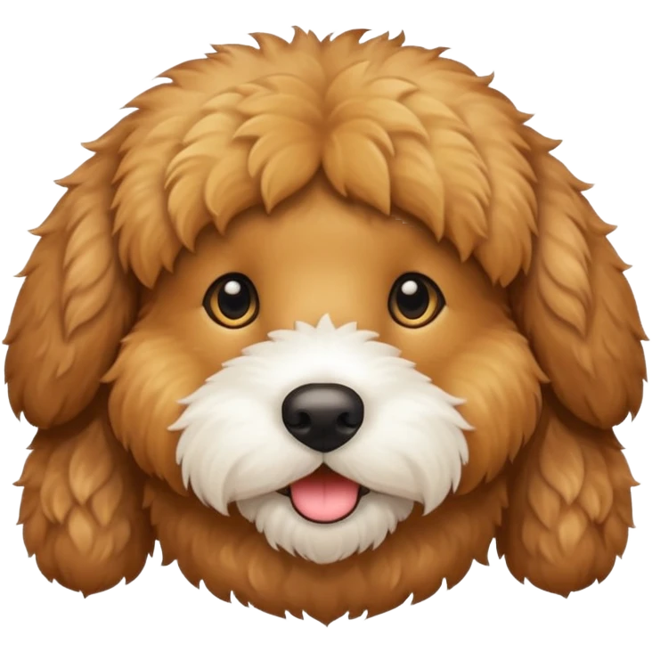 Golden doodle  emoji