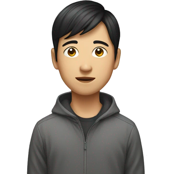 Young Asian emoji