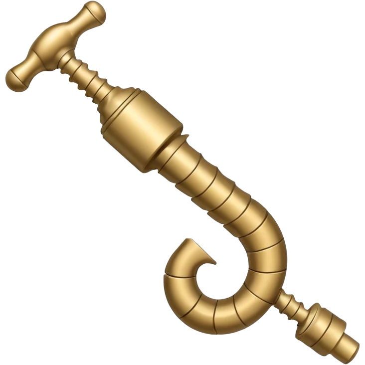 Corkscrew emoji