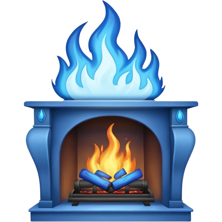 Create a Hearth 🩵 but with the inside white, so the outside is blue and inside white emoji