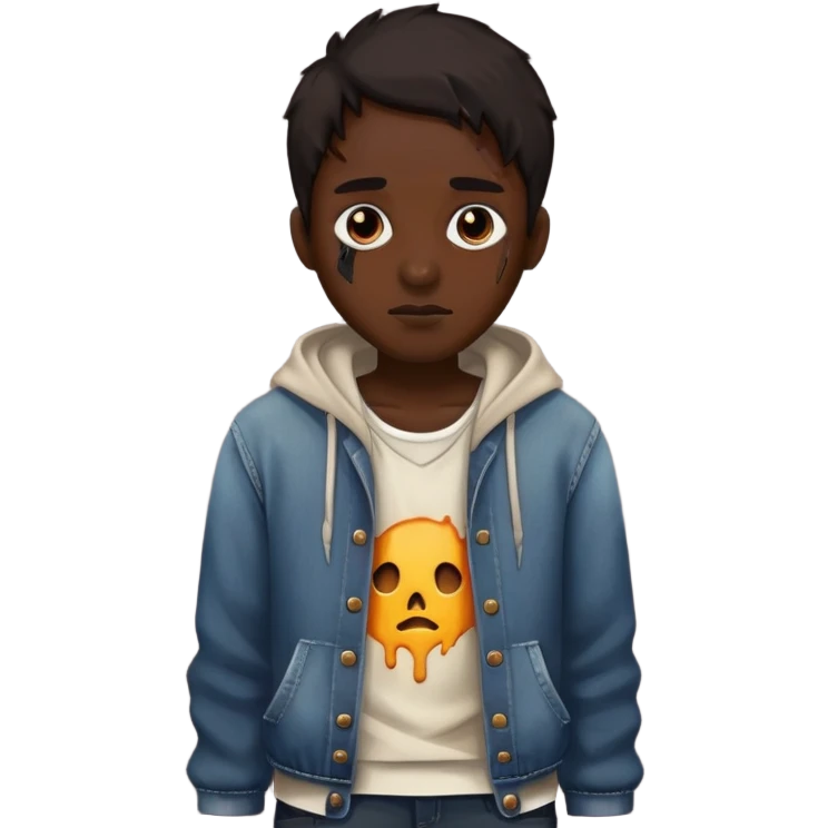 a slave emoji