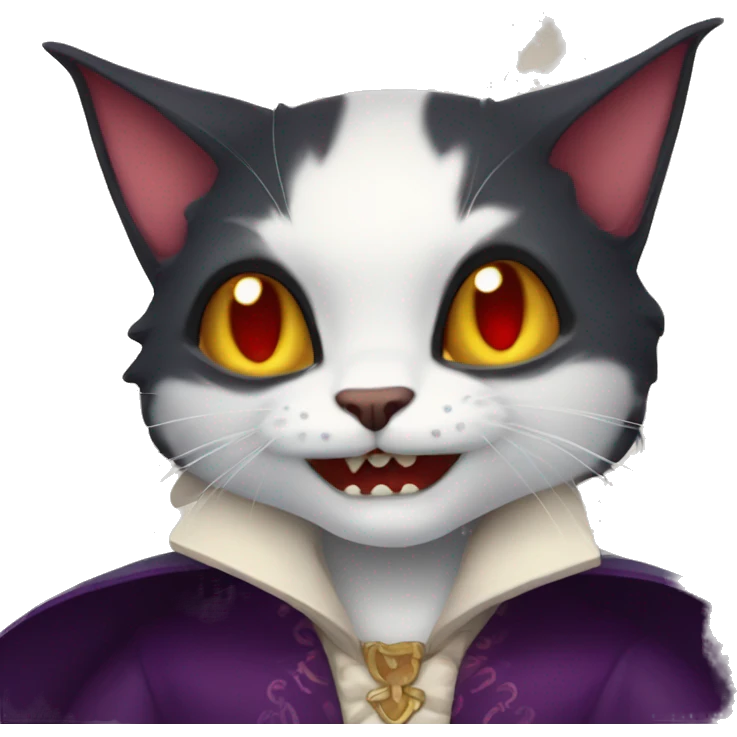 vampire cat emoji