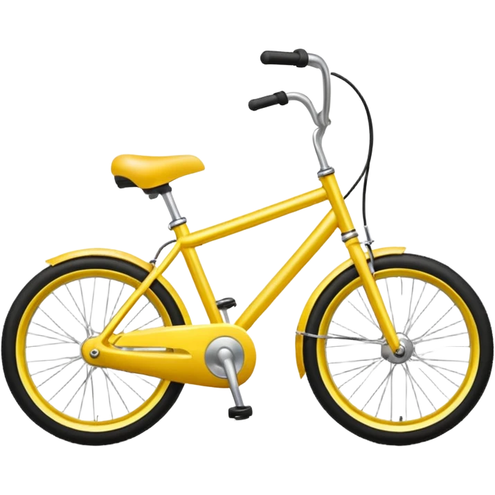 yellow bike emoji