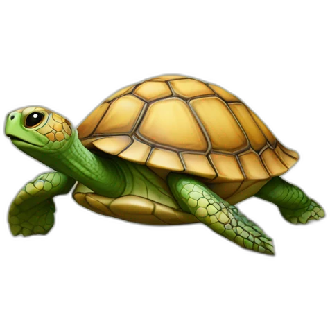 Chat sur tortue emoji