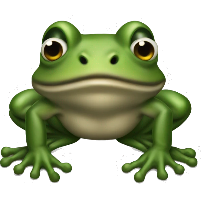 War frog emoji