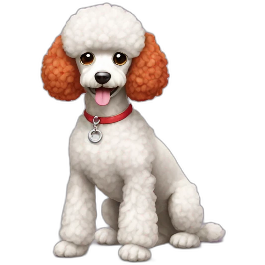 poodle red emoji