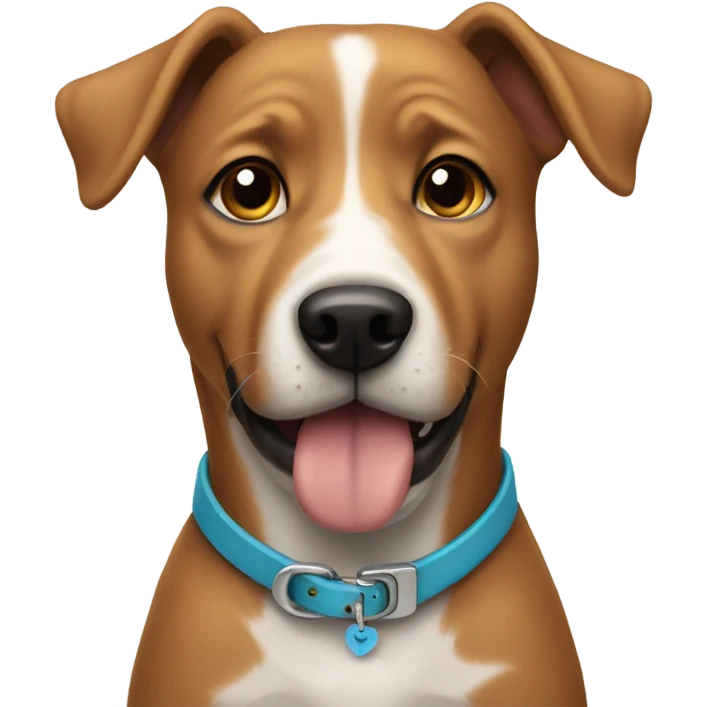 dog with collar no humans emoji