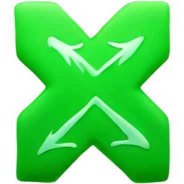 green plus symbol emoji