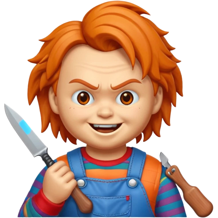 Un emojin de chuky emoji