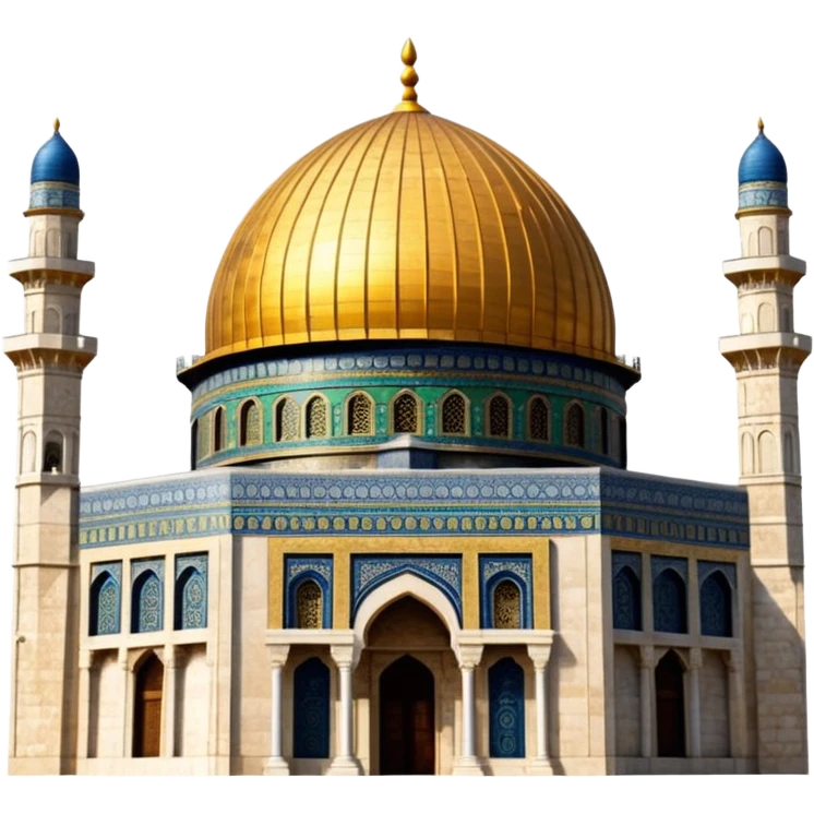 Dome of the rock, Palestine emoji