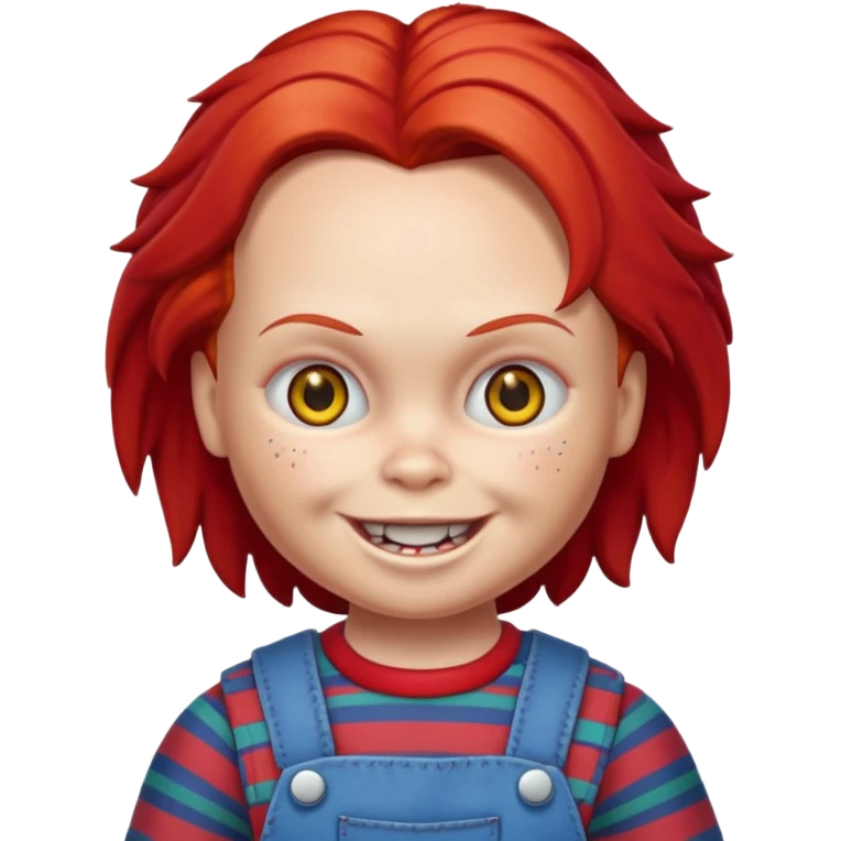 Un emojin de chuky emoji