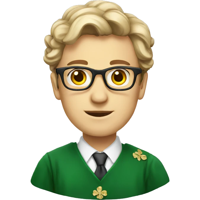 educated ireland person emoji