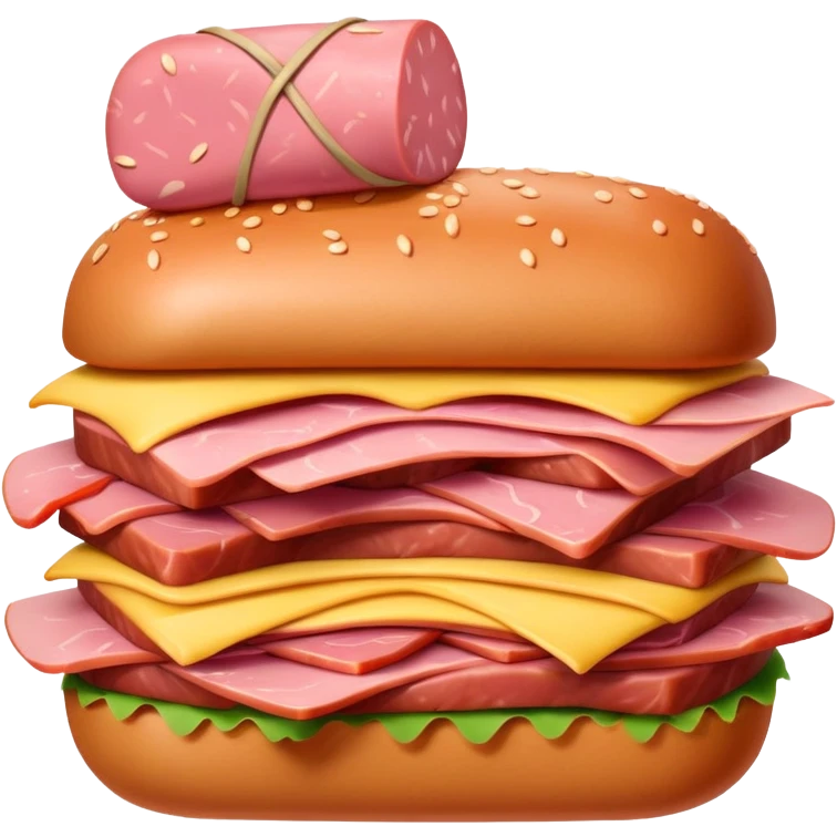 renaissance spam meat landscape emoji