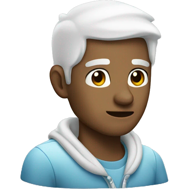 Ice cold man  emoji