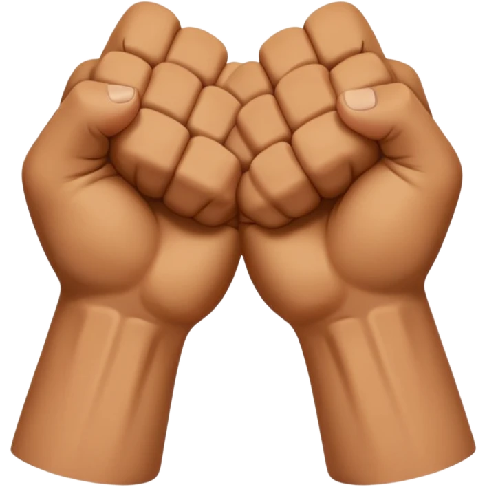 two closed fists emoji
