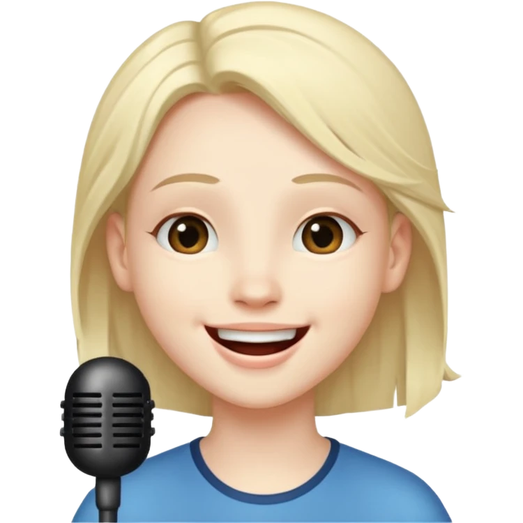 Avatar singing  emoji