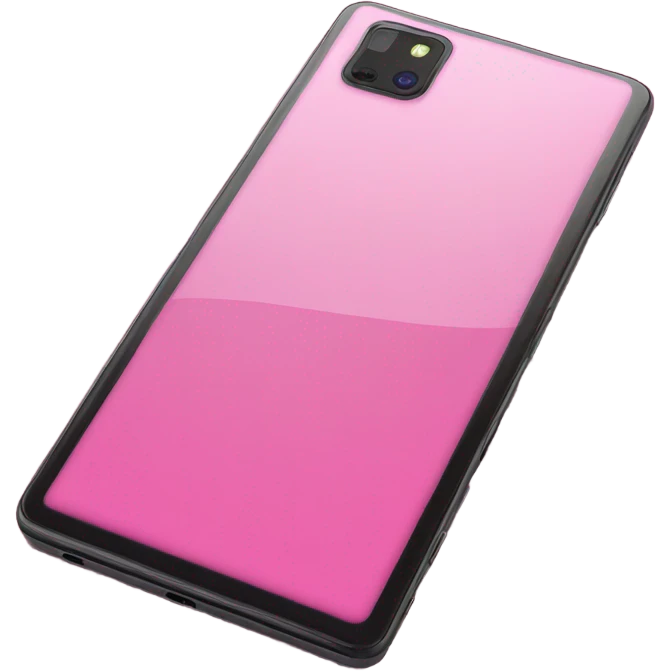 SmartPhone pink emoji
