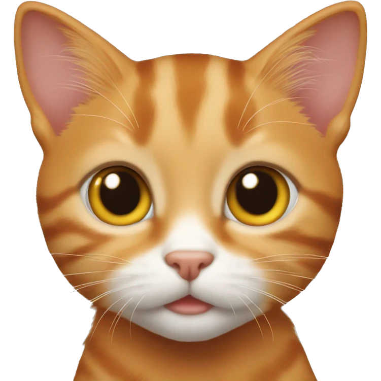 Orange tabby kitten  emoji
