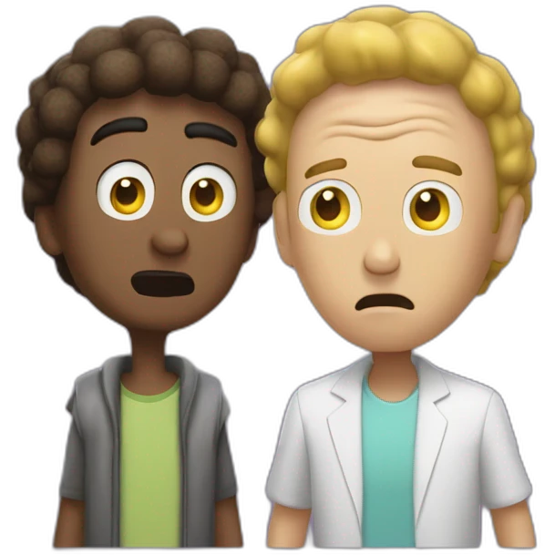 Risck and morty pisto portal emoji