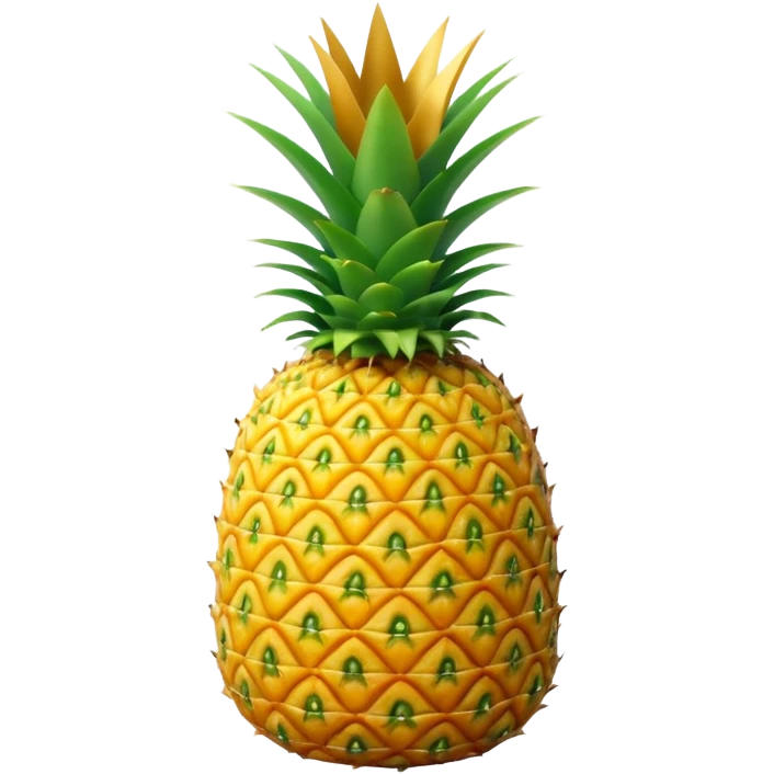 Upside down pineapple emoji